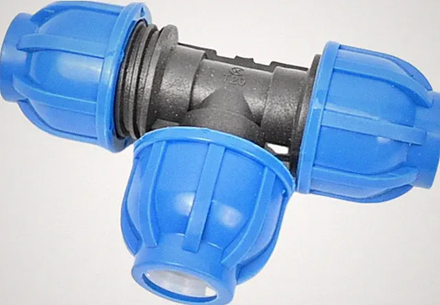 3/4" Fastpipe Equal Tee Fitting Fits for Rapid Air Compressed Air Piping Part