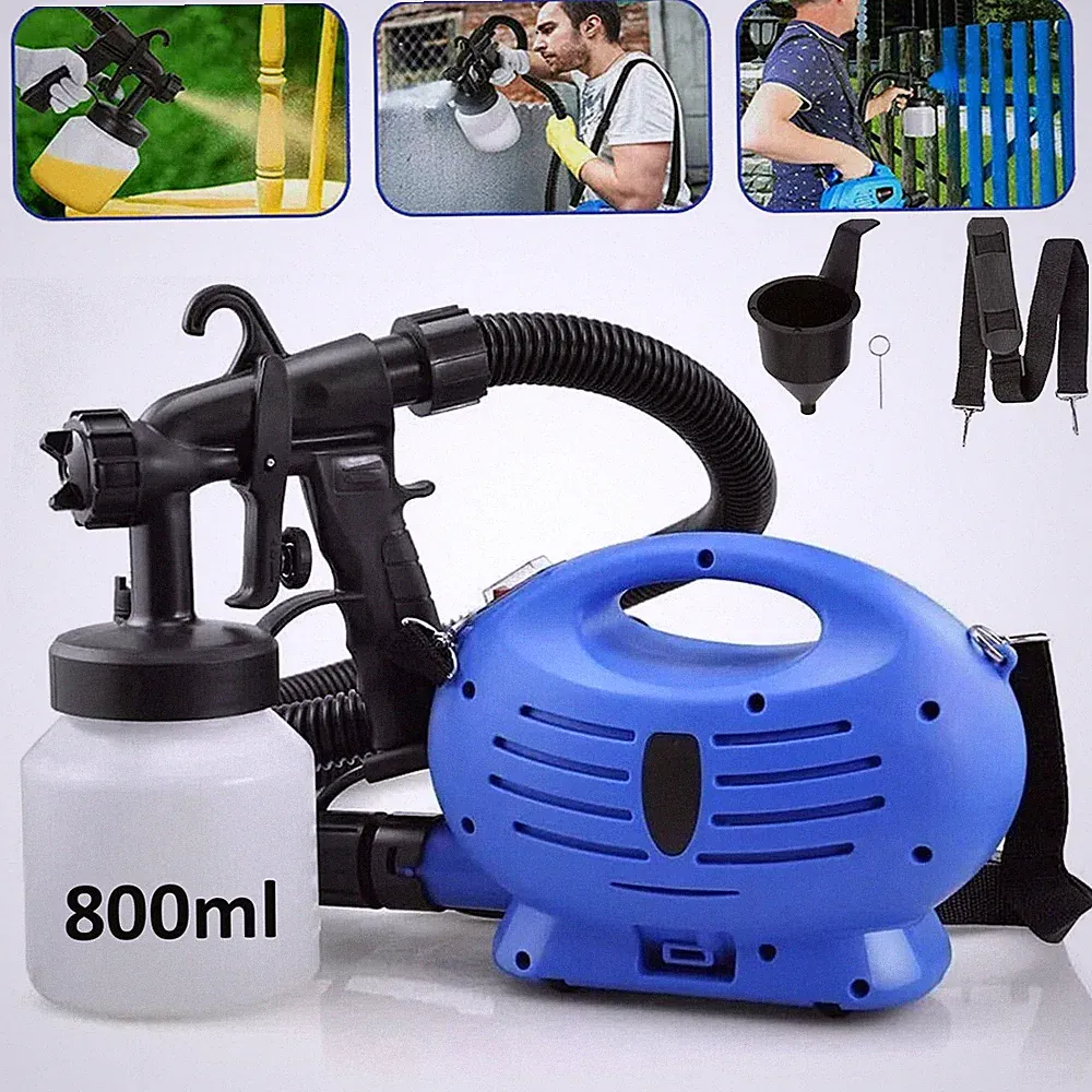 800ML Paint Spray Painter HVLP Spray Painter Painting Spray Gun DIY Machine 650W
