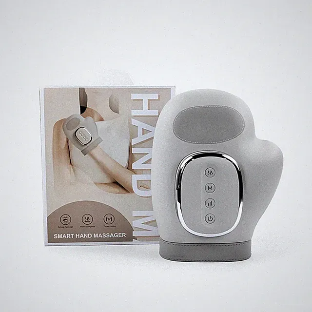 Cordless Hand Massager with Heat and Compression for Arthritis and Carpal Tunnel