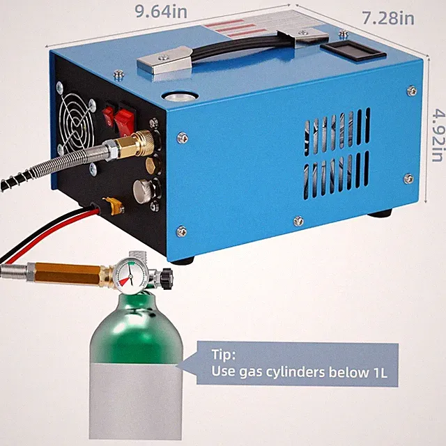 Fast-Fill Paintball Air Rifle Compressor