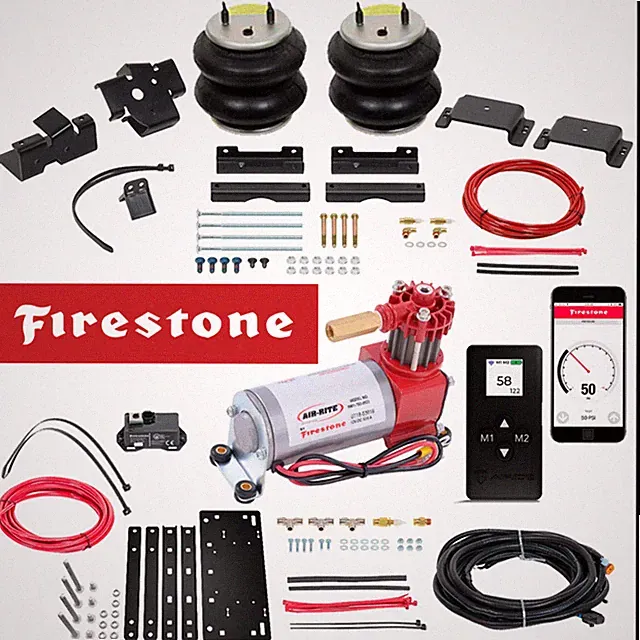 Firestone Rear Air Lift Spring Bags & Compressor Kit fit 2014-2026 Ram 2500