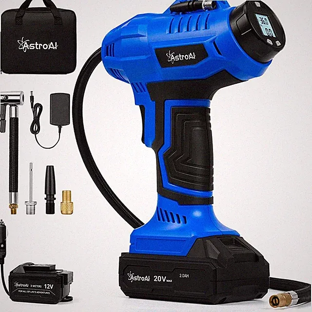 Portable Tire Inflator Cordless Car Air Compressor Pump 160PSI Rechargeable NEW
