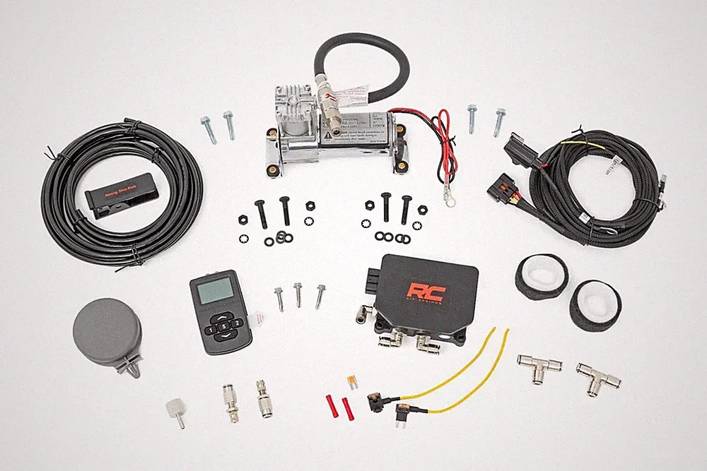 Rough Country Wireless Air Bag Controller Kit w/Compressor | Bluetooth - 10106