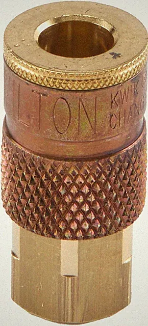 (S-785) 1/4" FNPT Female T-Style Air Compressor Quick Connect Fitting Coupler, S