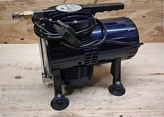 USED TESTED AS-08 Air Compressor Portable, Bleeder Type Air Tools 115V 1/3hp